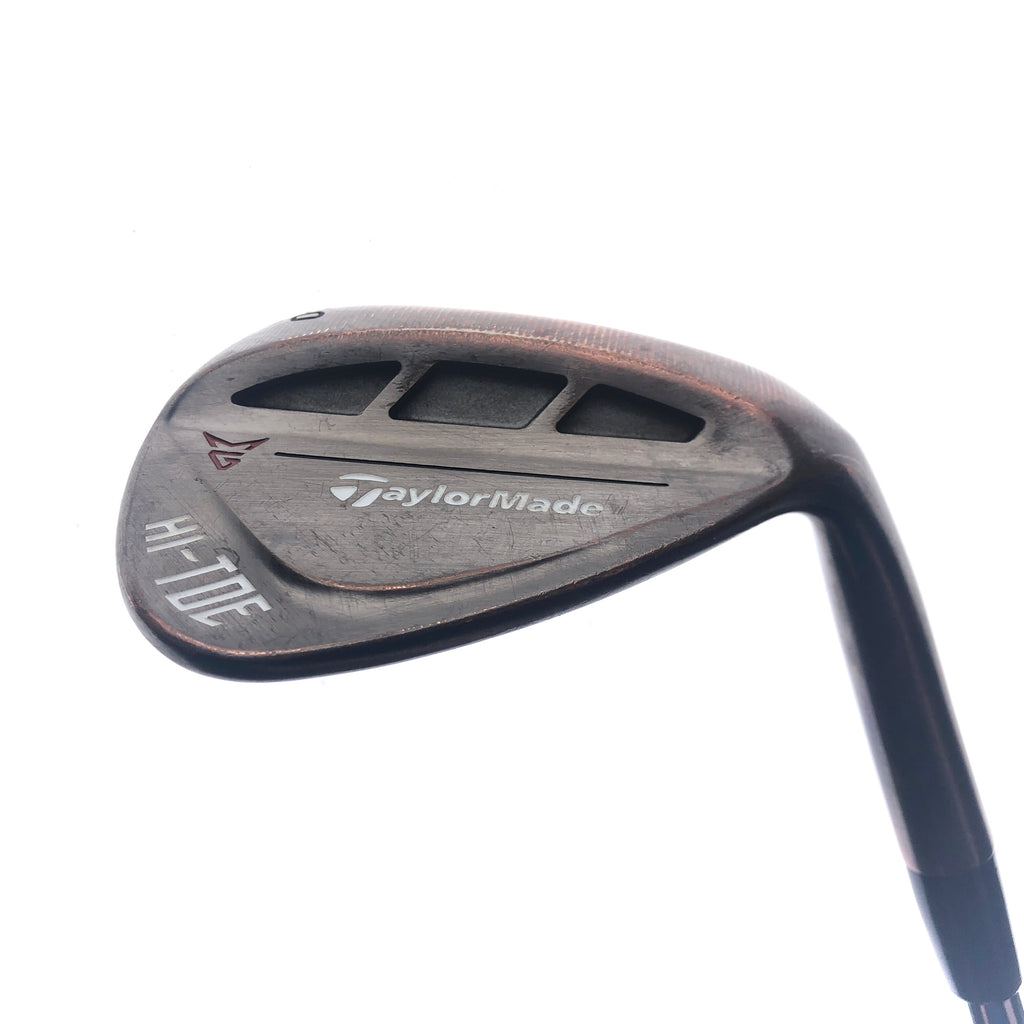 Used TaylorMade Hi-Toe RAW Lob Wedge / 60.0 Degrees / Wedge Flex