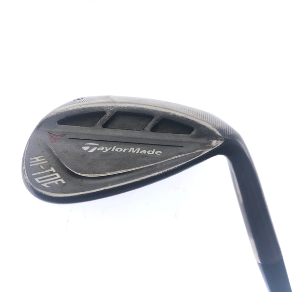 Used TaylorMade Hi-Toe RAW Lob Wedge / 60.0 Degrees / Wedge Flex