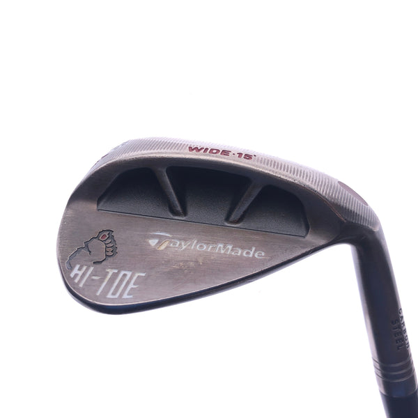 Used TaylorMade Hi Toe Raw Big Foot Lob Wedge / 58.0 Degrees / Stiff Flex