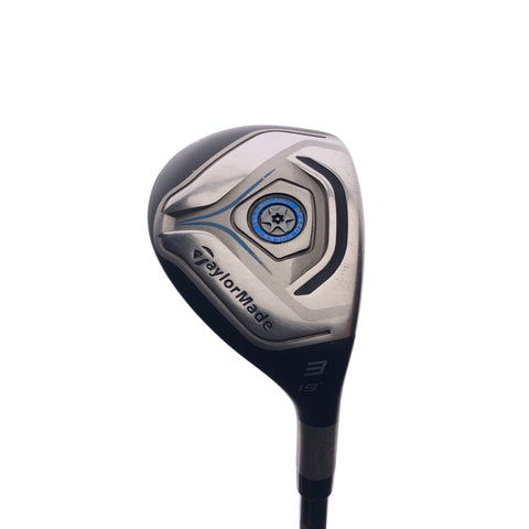 Used TaylorMade Jetspeed 3 Hybrid / 19 Degrees / Stiff Flex