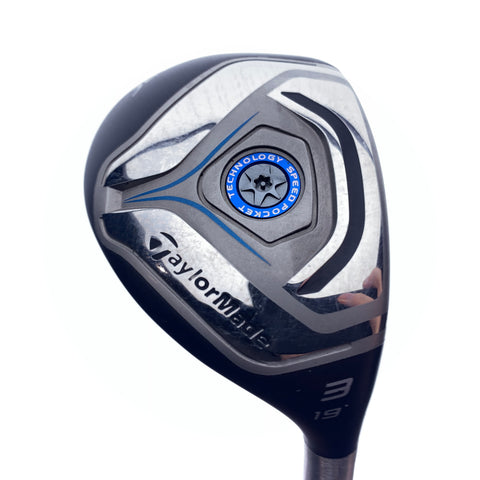 Used TaylorMade Jetspeed 3 Hybrid / 19.0 Degrees / Regular Flex