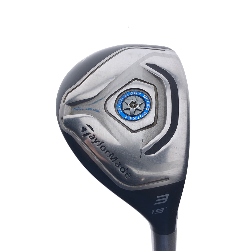 Used TaylorMade Jetspeed 3 Hybrid / 19.0 Degrees / Regular Flex