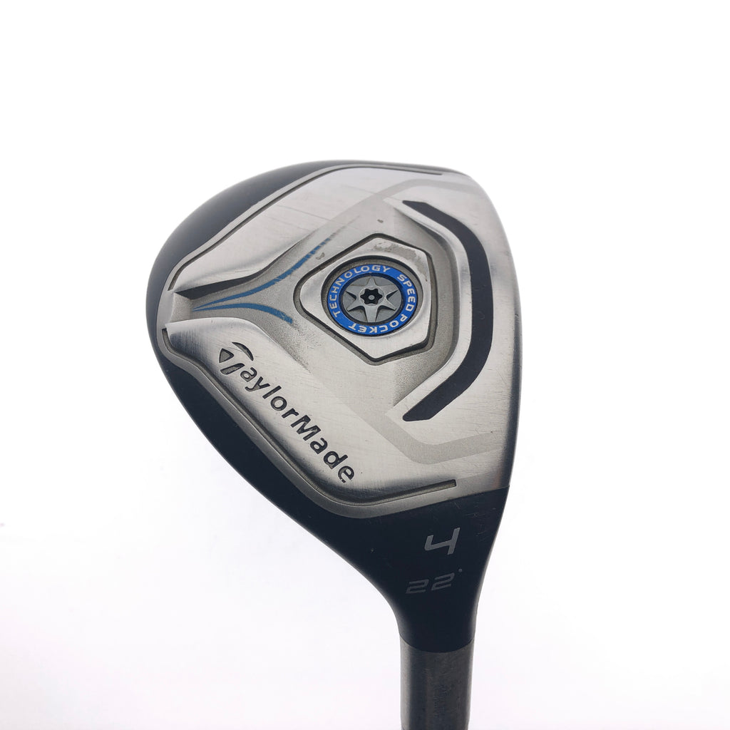 Used TaylorMade Jetspeed 4 Hybrid / 22 Degrees / A Flex