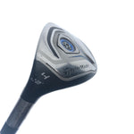 Used TaylorMade Jetspeed 4 Hybrid / 22.0 Degrees / Regular Flex / Left-Handed