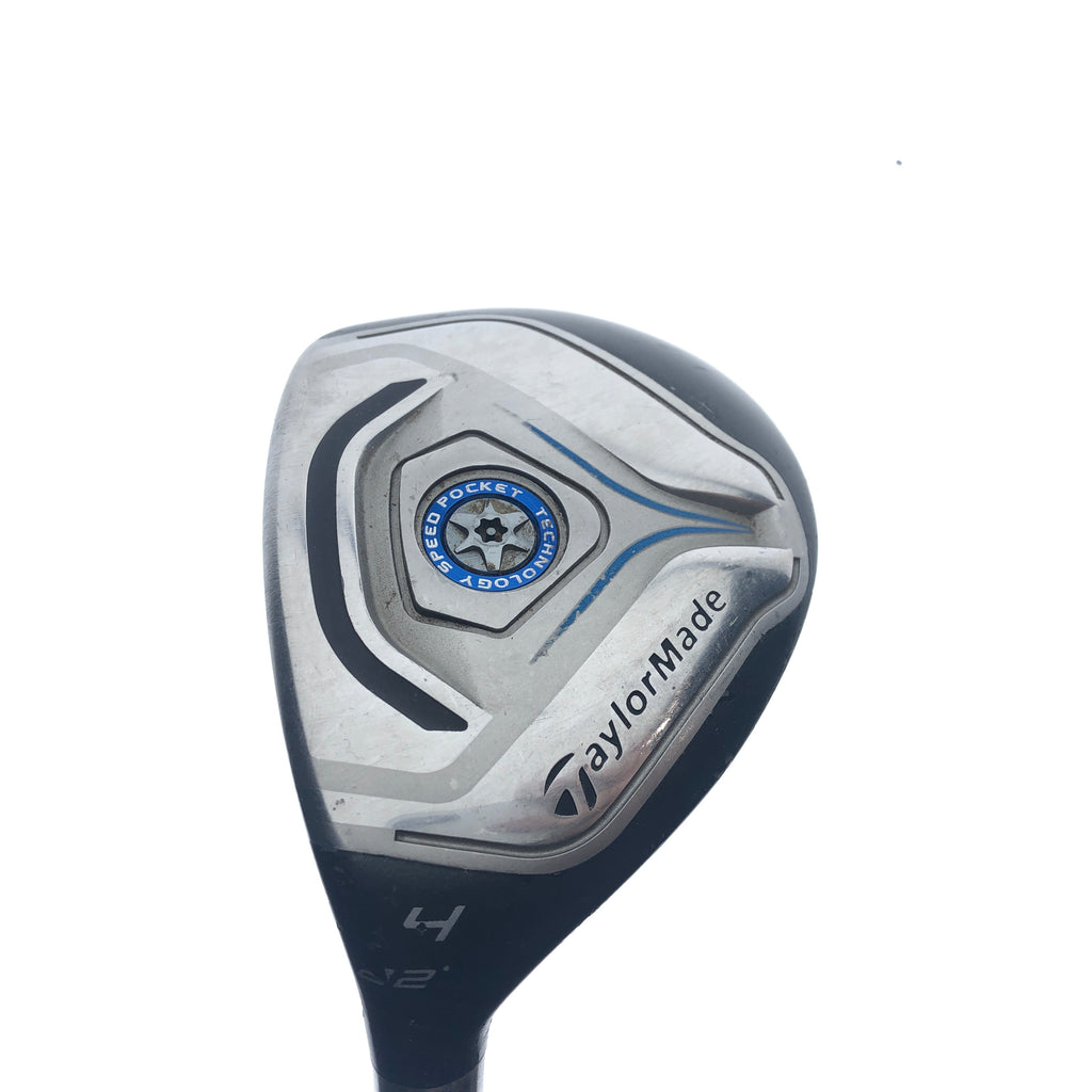 Used TaylorMade Jetspeed 4 Hybrid / 22.0 Degrees / Regular Flex / Left-Handed