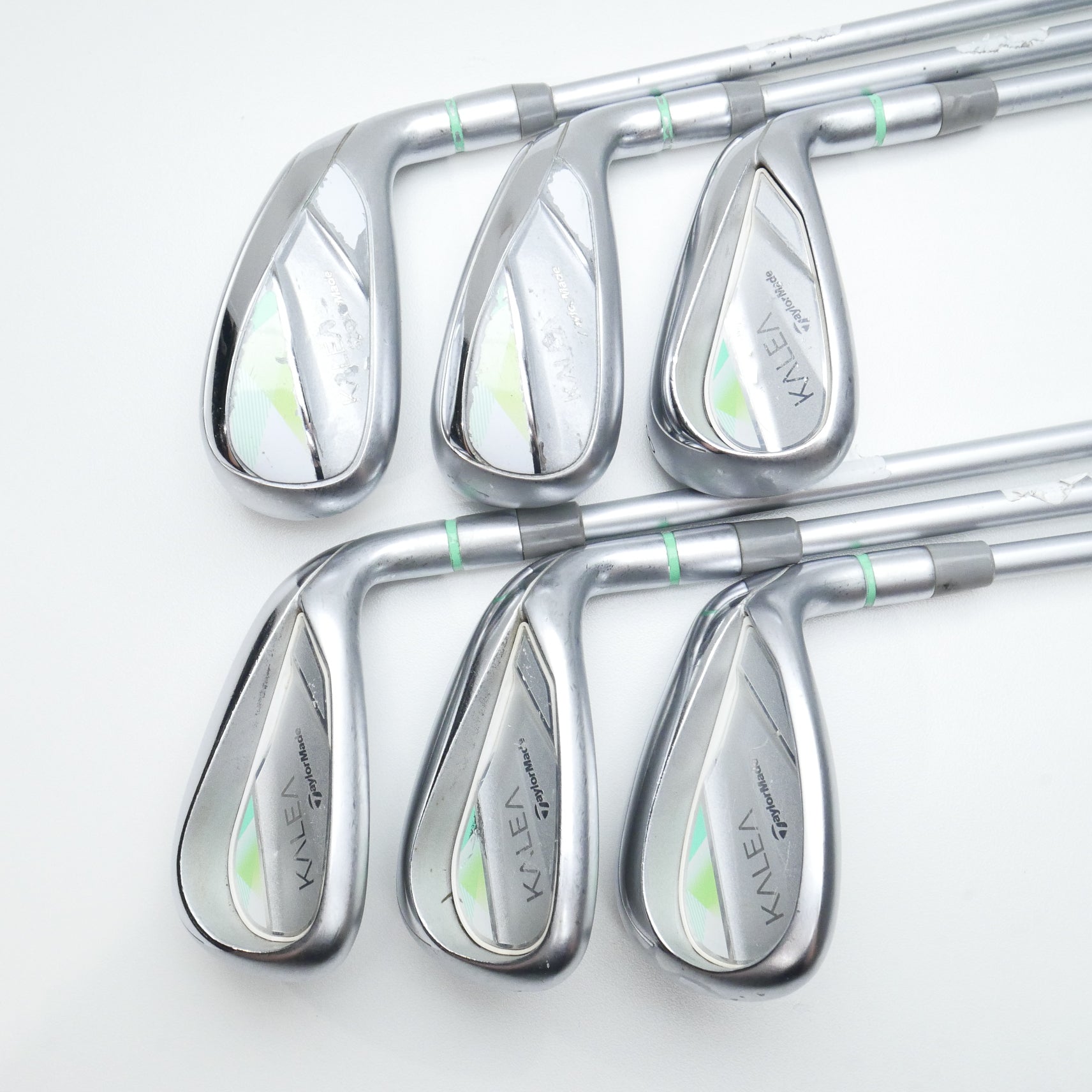 Used TaylorMade Kalea 2016 Iron Set / 6 - SW / Ladies Flex