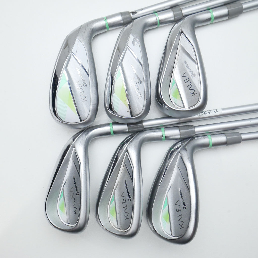 Used TaylorMade Kalea 2019 Iron Set / 6 - SW / Ladies Flex