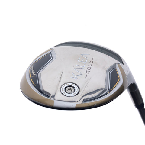 Used TaylorMade Kalea Gold 2024 3 Fairway Wood / 16.0 Degrees / Ladies Flex