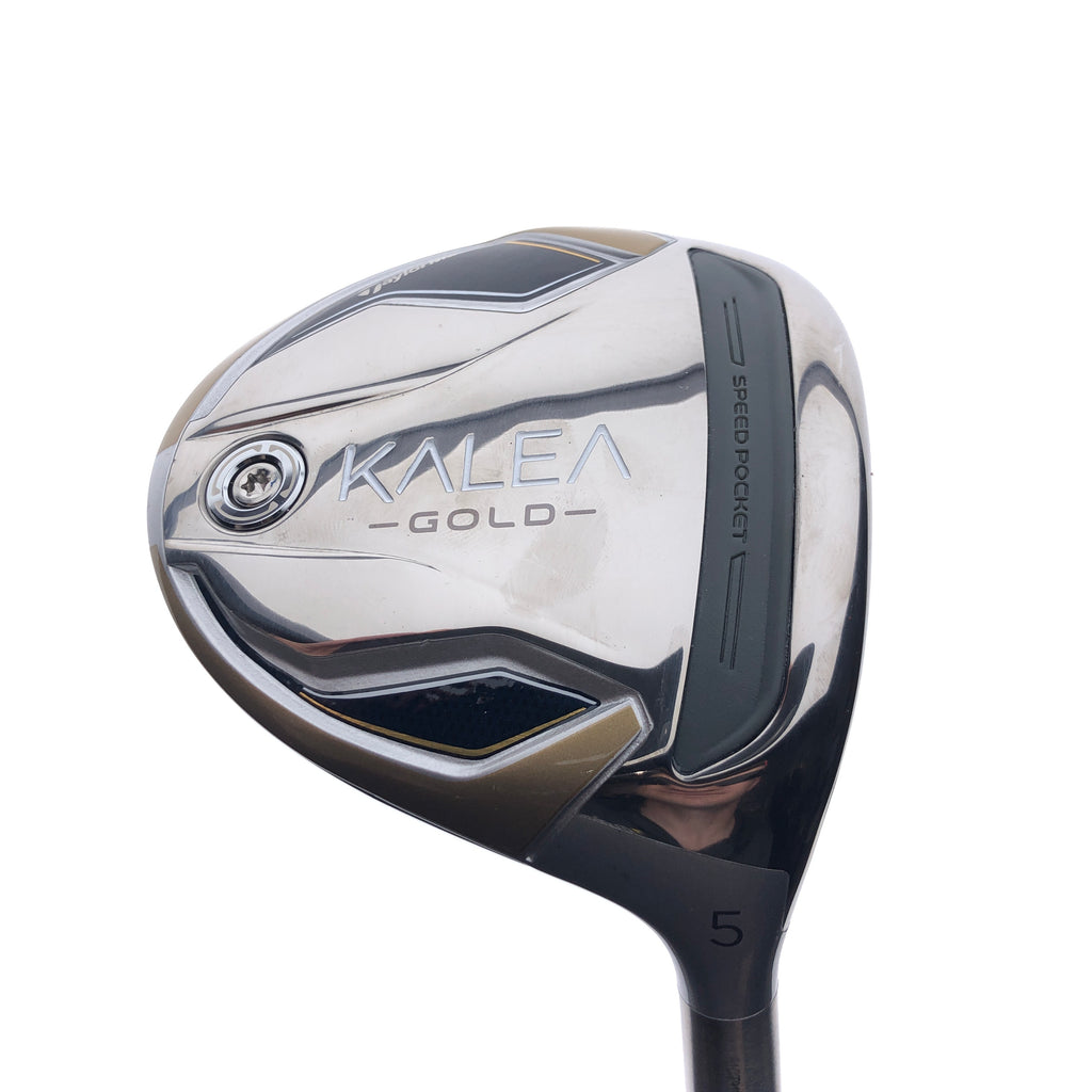 Used TaylorMade Kalea Gold 2024 5 Fairway Wood / 20.0 Degrees / Ladies Flex