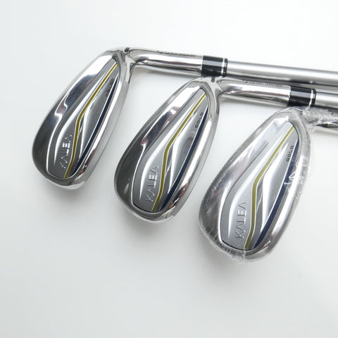 Used TaylorMade Kalea Gold Iron Set / 6 - SW + AW / Ladies Flex