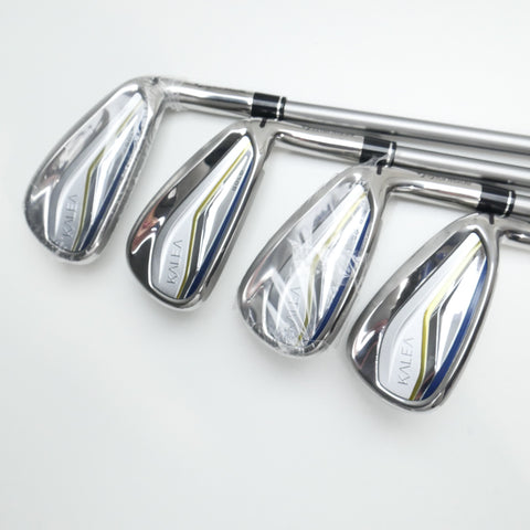 Used TaylorMade Kalea Gold Iron Set / 6 - SW + AW / Ladies Flex