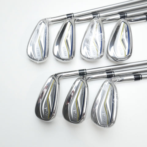 Used TaylorMade Kalea Gold Iron Set / 6 - SW + AW / Ladies Flex