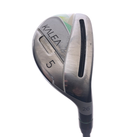 Used TaylorMade Kalea Ladies 5 Hybrid / 26 Degrees / Ladies Flex