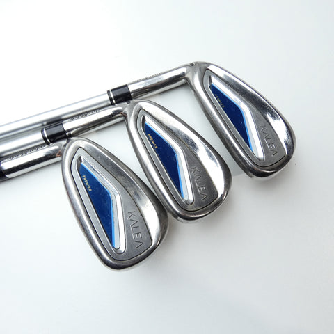 Used TaylorMade Kalea Premier Iron Set / 7 - SW / Ladies Flex / Left-Handed