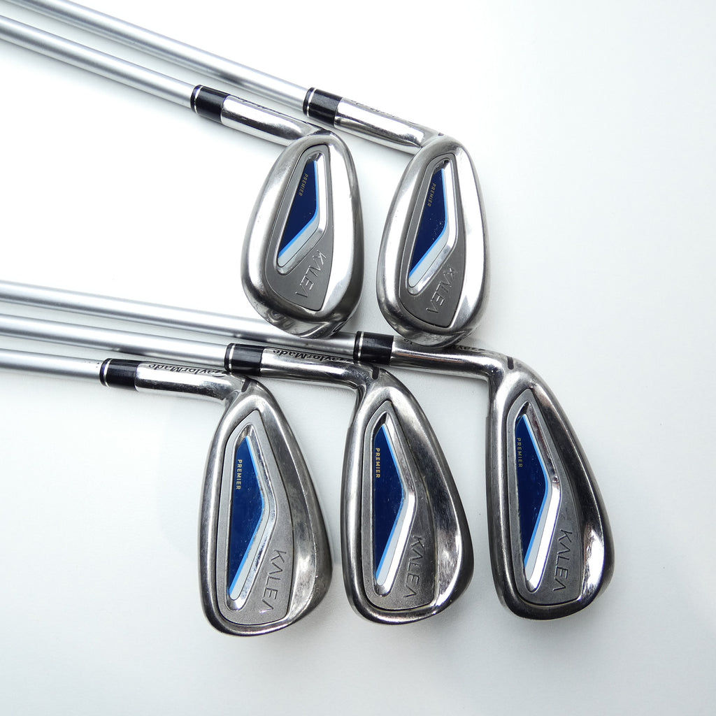 Used TaylorMade Kalea Premier Iron Set / 7 - SW / Ladies Flex / Left-Handed