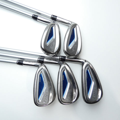 Used TaylorMade Kalea Premier Iron Set / 7 - SW / Ladies Flex / Left-Handed