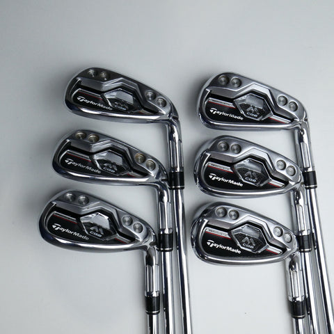 Used TaylorMade M CGB Iron Set / 7 - SW + AW / Regular Flex