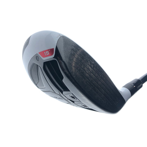 Used TaylorMade M1 2016 3 Fairway Wood / 15.0 Degrees / Senior Flex