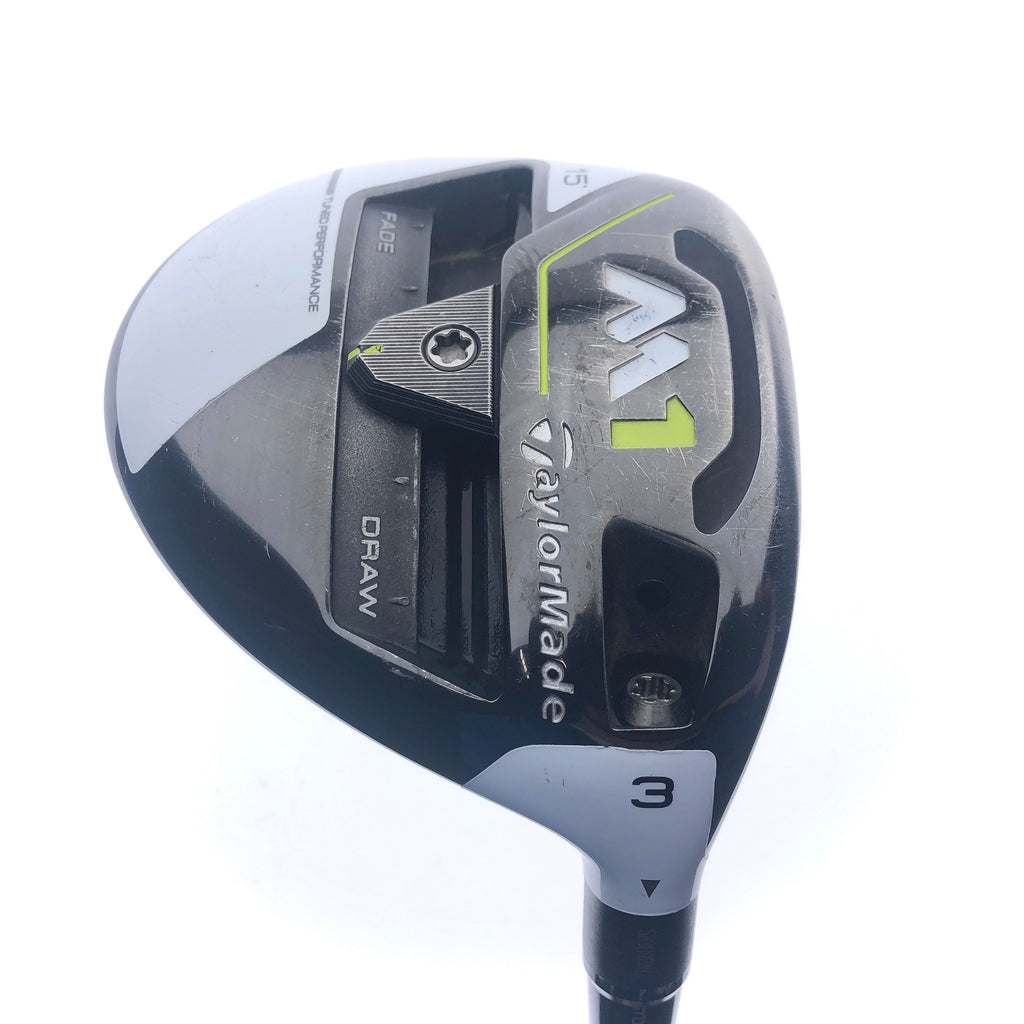 Used TaylorMade M1 2017 3 Fairway Wood / 15 Degrees / Stiff Flex