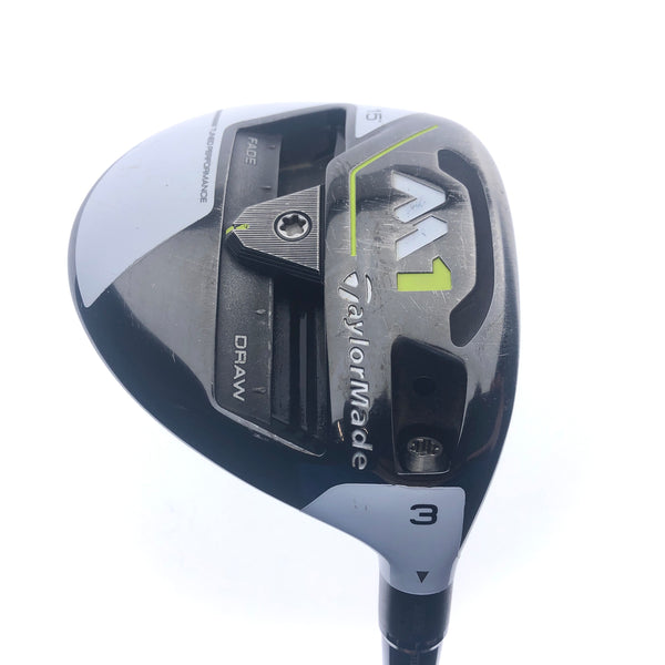 Used TaylorMade M1 2017 3 Fairway Wood / 15 Degrees / Stiff Flex