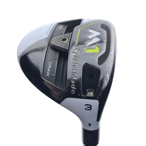 Used TaylorMade M1 2017 3 Fairway Wood / 15 Degrees / Stiff Flex