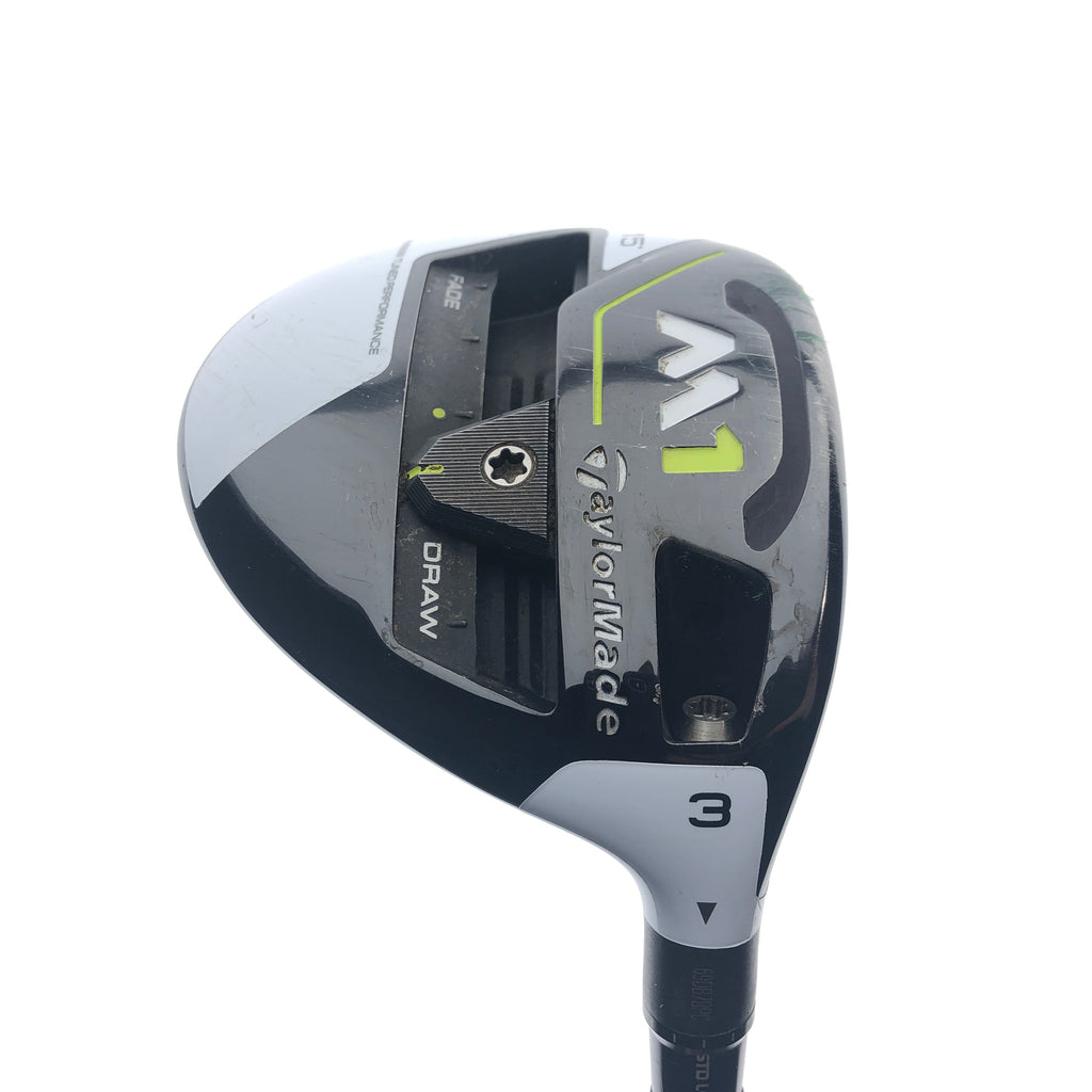 Used TaylorMade M1 2017 3 Fairway Wood / 15 Degrees / Stiff Flex