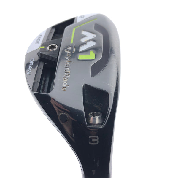 Used TaylorMade M1 2017 3 Hybrid / 19 Degrees / Stiff Flex