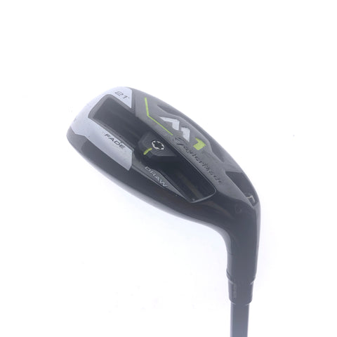 Used TaylorMade M1 2017 4 Hybrid / 21 Degrees / Stiff Flex