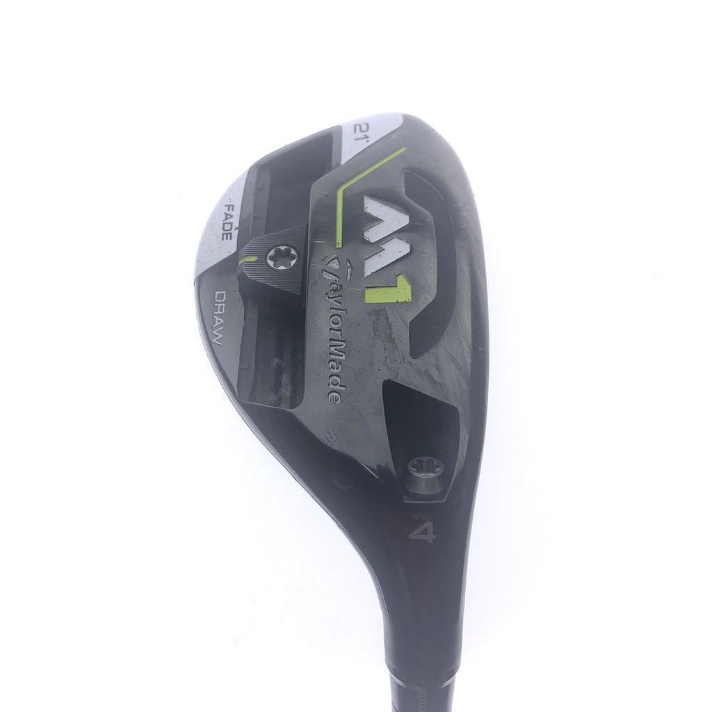 Used TaylorMade M1 2017 4 Hybrid / 21 Degrees / Stiff Flex