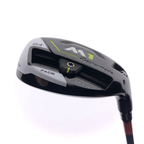 Used TaylorMade M1 2017 5 Hybrid / 24 Degrees / Stiff Flex