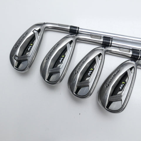 Used TaylorMade M1 2017 Iron Set / 4 - PW + AW / Regular Flex