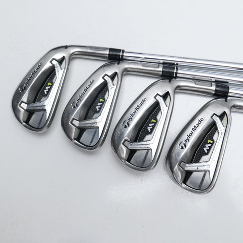 Used TaylorMade M1 2017 Iron Set / 4 - PW + AW / Regular Flex