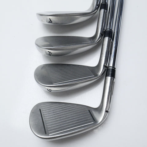 Used TaylorMade M1 2017 Iron Set / 4 - PW + AW / Regular Flex