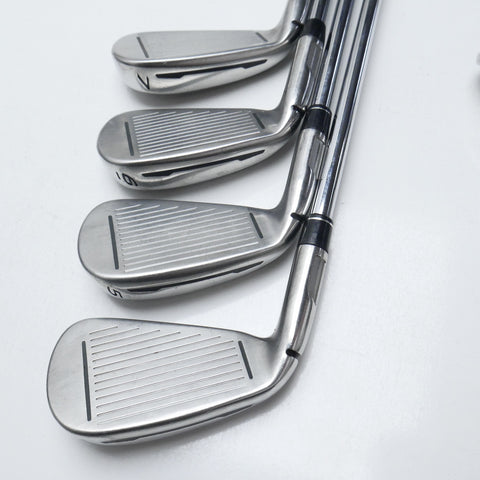Used TaylorMade M1 2017 Iron Set / 4 - PW + AW / Regular Flex