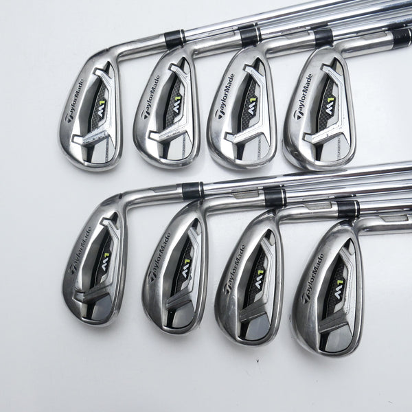 Used TaylorMade M1 2017 Iron Set / 4 - PW + AW / Regular Flex