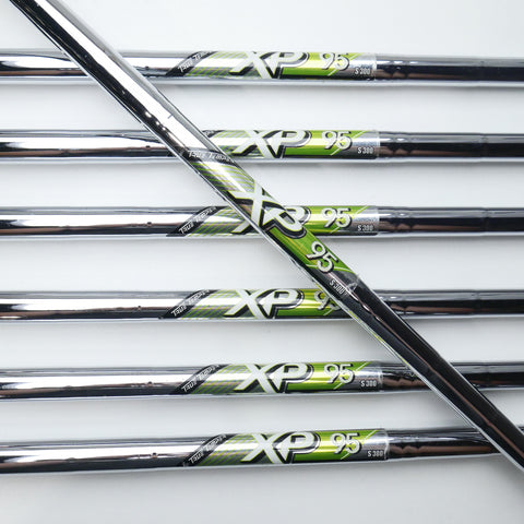 Used TaylorMade M1 2017 Iron Set / 4 - PW / Stiff Flex