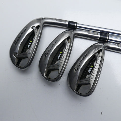 Used TaylorMade M1 2017 Iron Set / 4 - PW / Stiff Flex
