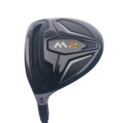 Used TaylorMade M2 2016 3 Fairway Wood / 15 Degrees / Regular Flex / Left-Handed