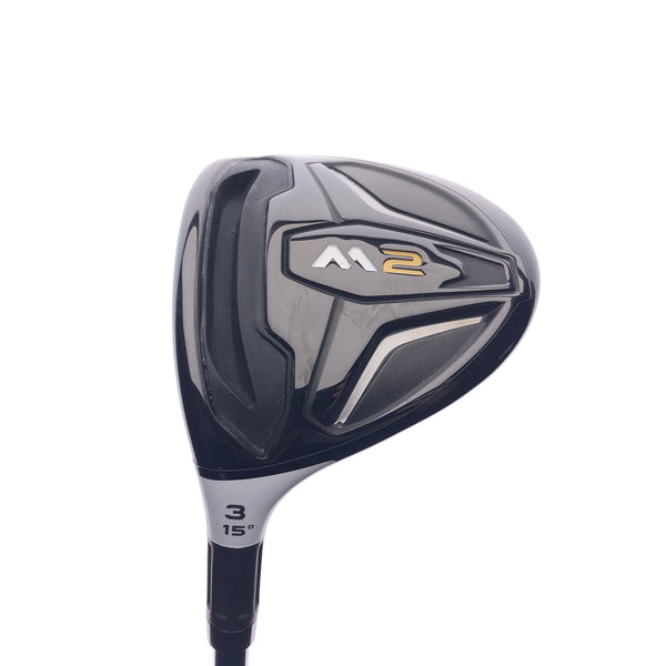 Used TaylorMade M2 2016 3 Fairway Wood / 15 Degrees / Stiff Flex / Left-Handed