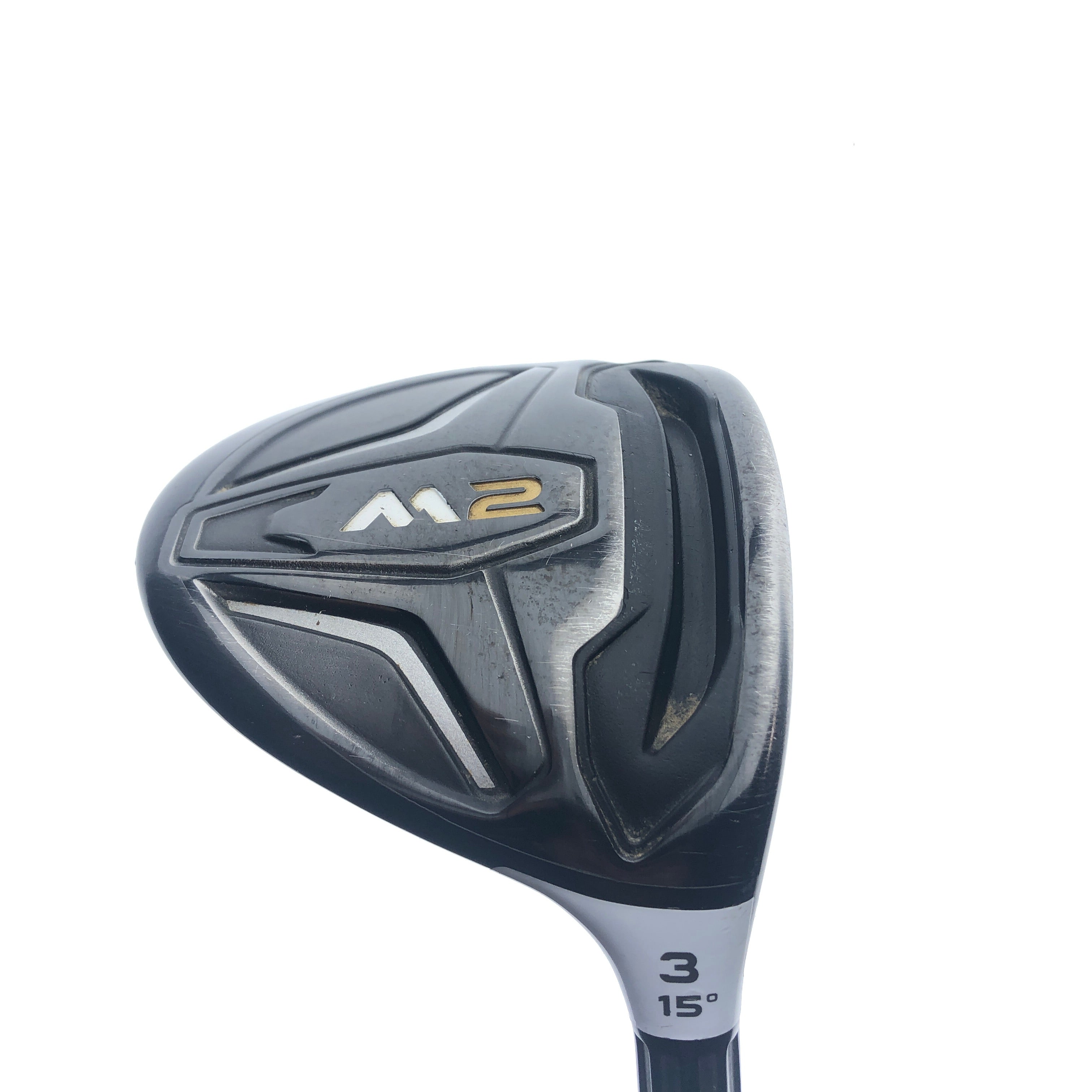Used TaylorMade M2 2016 3 Fairway Wood / 15.0 Degrees / Stiff Flex