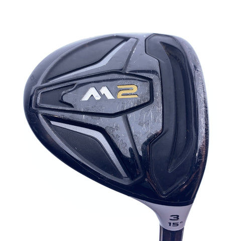 Used TaylorMade M2 2016 3 Fairway Wood / 15.0 Degrees / X-Stiff Flex
