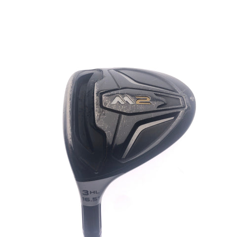 Used TaylorMade M2 2016 3 HL Fairway Wood / 16.5 Deg/ Stiff Flex / Left-Handed