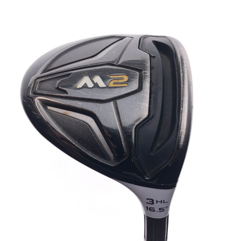 Used TaylorMade M2 2016 3 HL Fairway Wood / 16.5 Degrees / Regular Flex