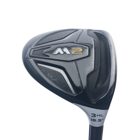 Used TaylorMade M2 2016 3 HL Fairway Wood / 16.5 Degrees / Regular Flex