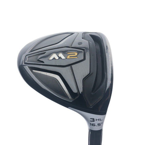 Used TaylorMade M2 2016 3 HL Fairway Wood / 16.5 Degrees / X-Stiff Flex