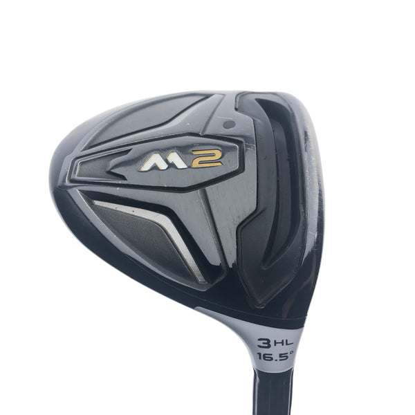 Used TaylorMade M2 2016 3 HL Fairway Wood / 16.5 Degrees / X-Stiff Flex