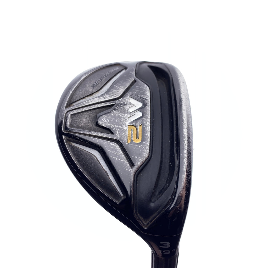 Used TaylorMade M2 2016 3 Hybrid / 19 Degrees / Stiff Flex