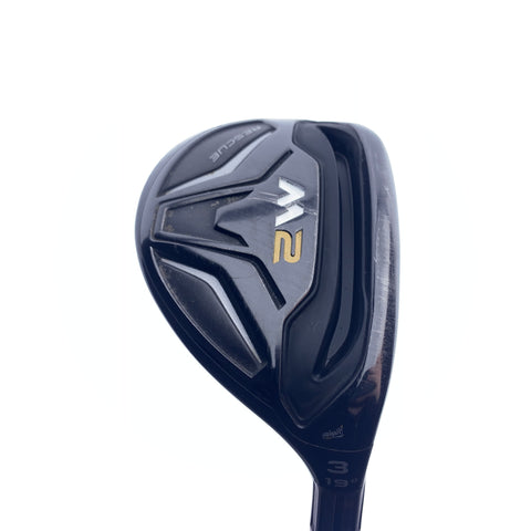 Used TaylorMade M2 2016 3 Hybrid / 19.0 Degrees / Stiff Flex