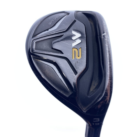 Used TaylorMade M2 2016 3 Hybrid / 19.0 Degrees / Stiff Flex