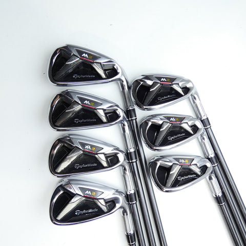 Used TaylorMade M2 2016 Iron Set / 5 - PW + AW / Regular Flex